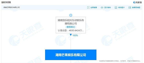 工商变更 王柯退出湖南芒果娱乐公司 何忱接任