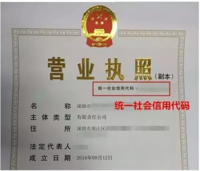 工商营业执照注册号的识别与税务咨询服务说明